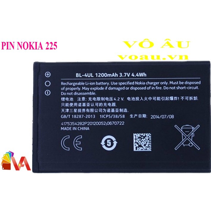 Pin Xịn Thay Nokia Lumia 225 1200mAh/ BL-4UL zin 100% - bảo hành 6 tháng