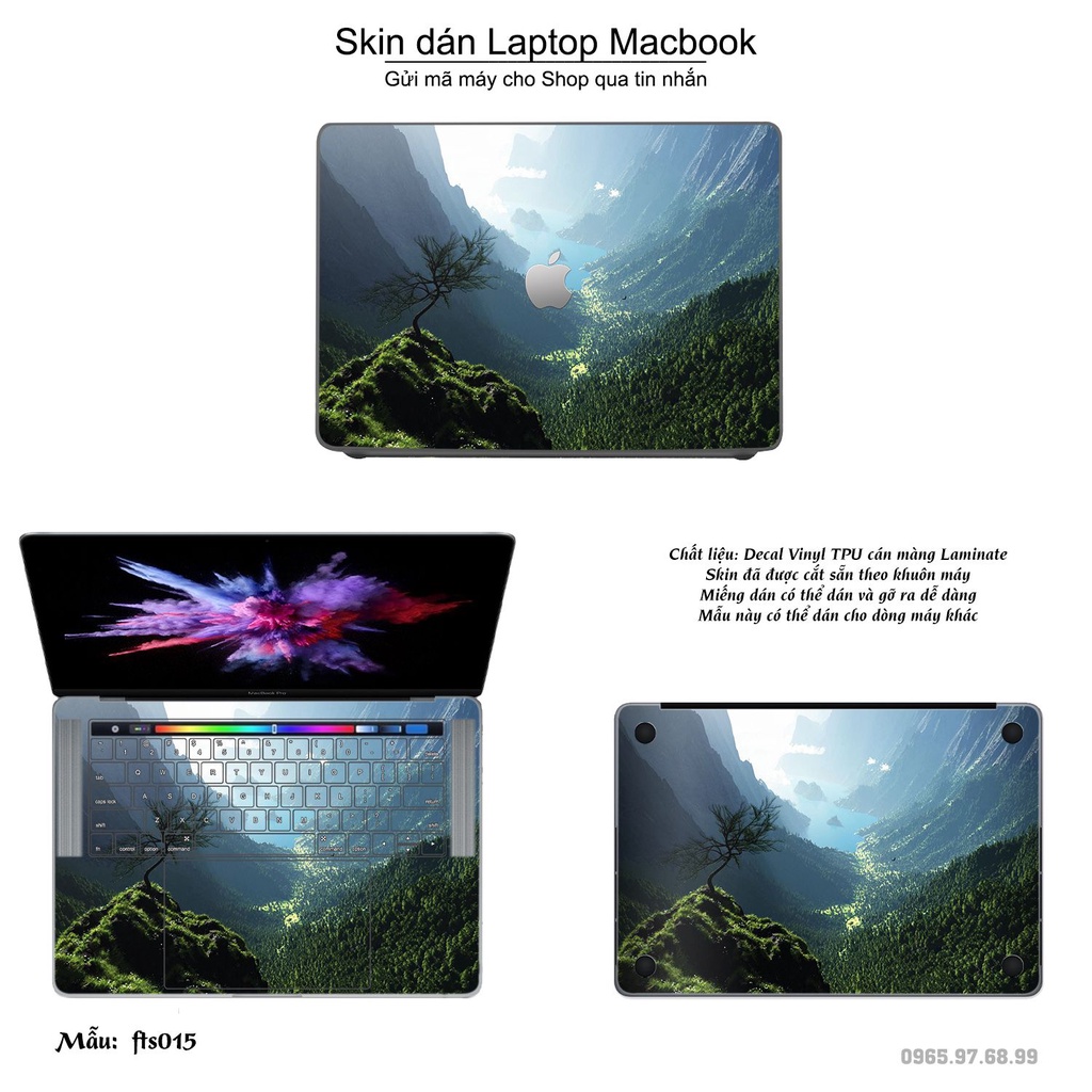 Skin dán Macbook mẫu Fantasy (đã cắt sẵn, inbox mã máy cho shop)