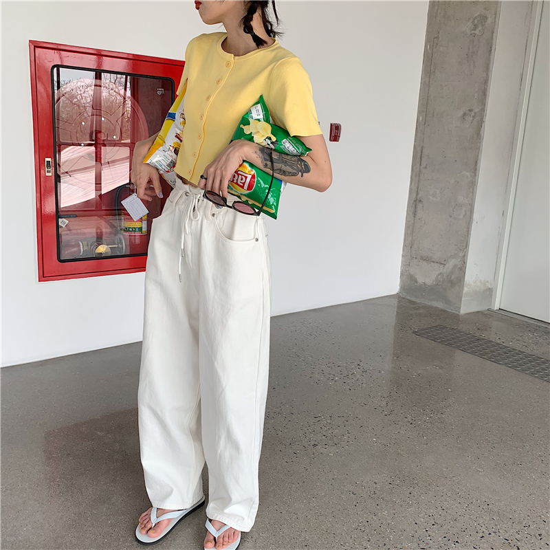 Áo Cardigan Dệt Kim Ngắn Tay Dáng Rộng Phong Cách Hàn Quốc Thời Trang 2021 | BigBuy360 - bigbuy360.vn