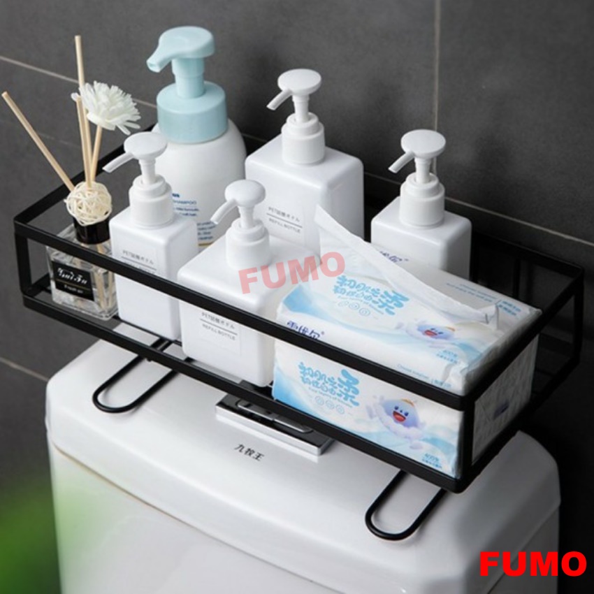 Kệ nhà tắm kệ để đồ gác bồn cầu vệ sinh đa năng siêu tiện lợi FUMO HH009