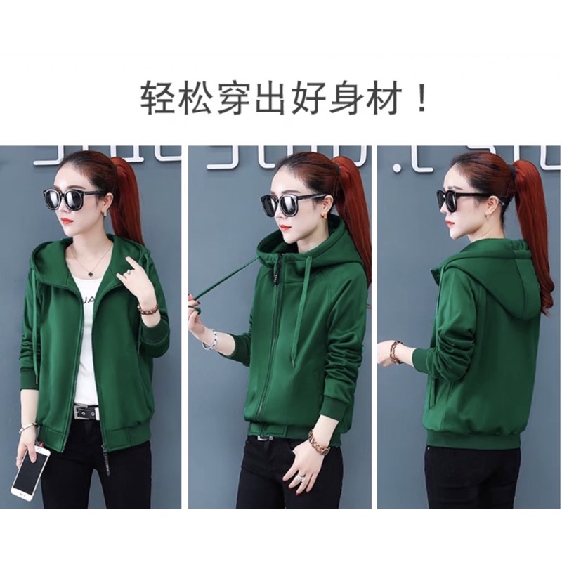 Áo khoác nữ thời trang cổ cao