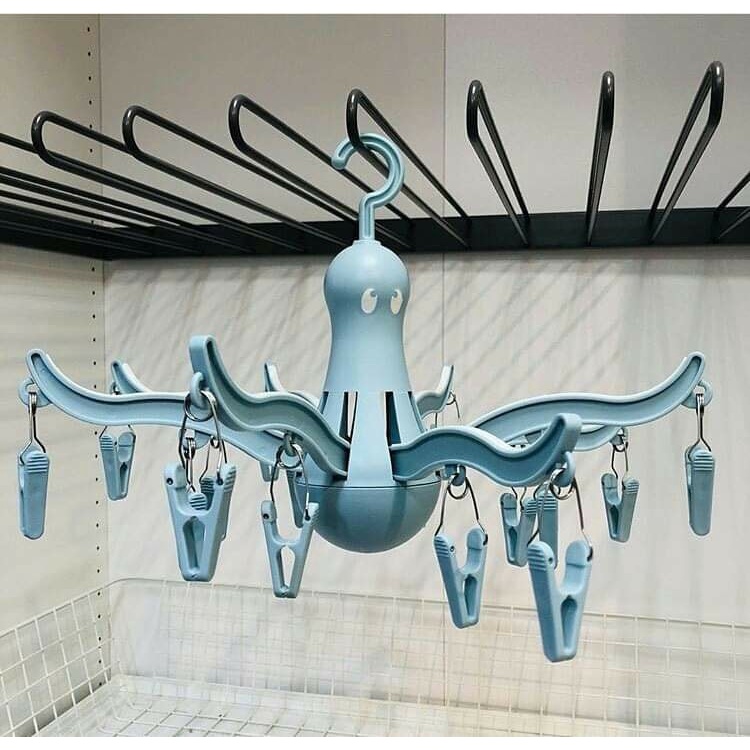 Móc treo bạch tuộc IKEA PRESSA 16 kẹp