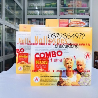 Nattospes hộp 180viên tặng 1h 30viên-Chống đông máu ngừa đột quỵ
