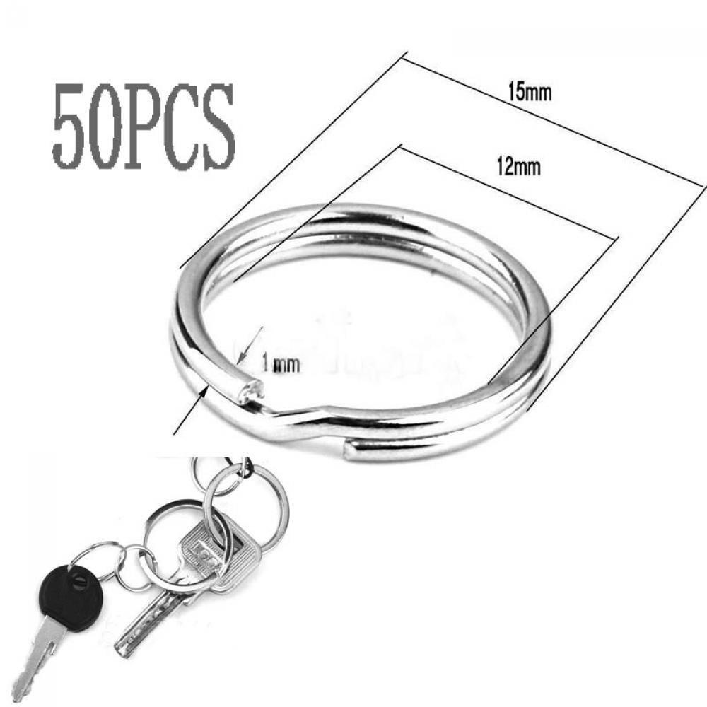 Set 50 Móc Khóa Inox Dạng Tách Bỏ Túi MIHAN1