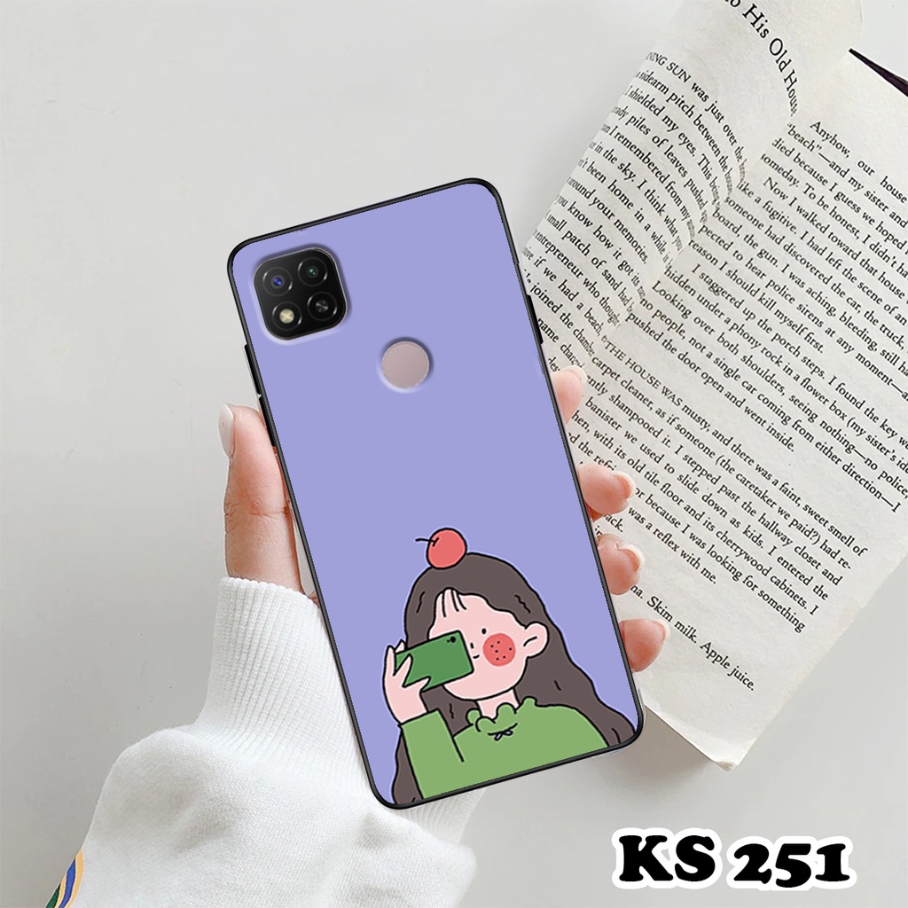 Ốp lưng Xiaomi Redmi 9 - Redmi 9A - Redmi 9C - Redmi 9T - Ốp in hình bé gái siêu đáng yêu, thời trang