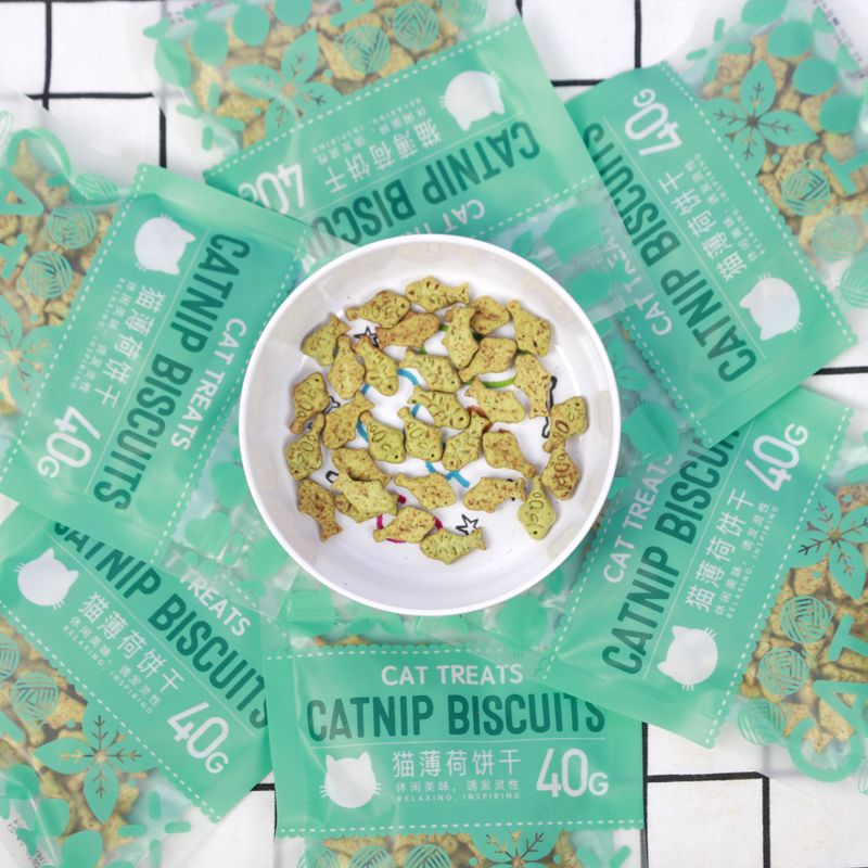 Bánh Thưởng Hình Cá Cho Cún Mèo - 40G