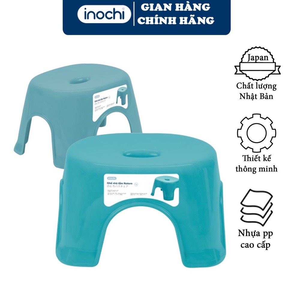 Ghế nhựa nhà tắm,nhà vệ sinh,cao cấp, kháng khuẩn Inochi Notoro Nhật Bản,ngồi tắm, lót bồn cầu,kê chân cho bé tiện dụng