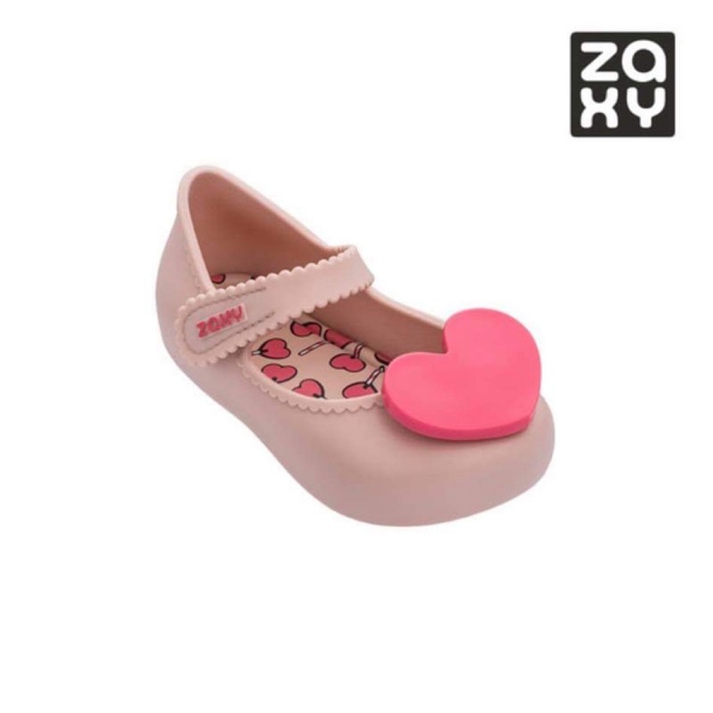 Giày nhựa tim hồng Zaxy chuẩn auth sẵn size 8