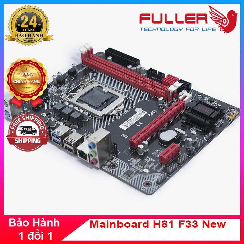 Main H81 Mới Chính Hãng Bảo hành 24 tháng