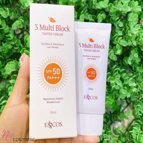 Kem Chống Nắng 3 Multi Block Tinted Cream - SPF 50, PA +++