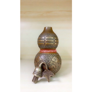 Hồ lô đồng phong thuỷ( cao 17 cm )