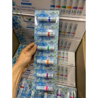 Bộ 6 Ống hít thông mũi Peppermint field inhaler 8cc