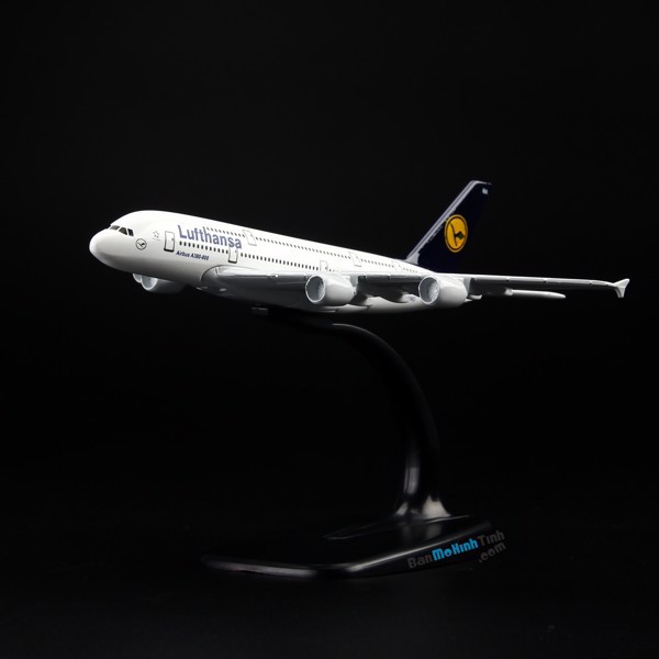 Mô hình máy bay Lufthansa Airbus A380 16cm Everfly