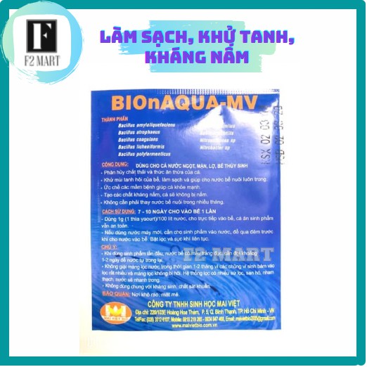 Men Vi Sinh Mai Việt 10g làm sạch nước