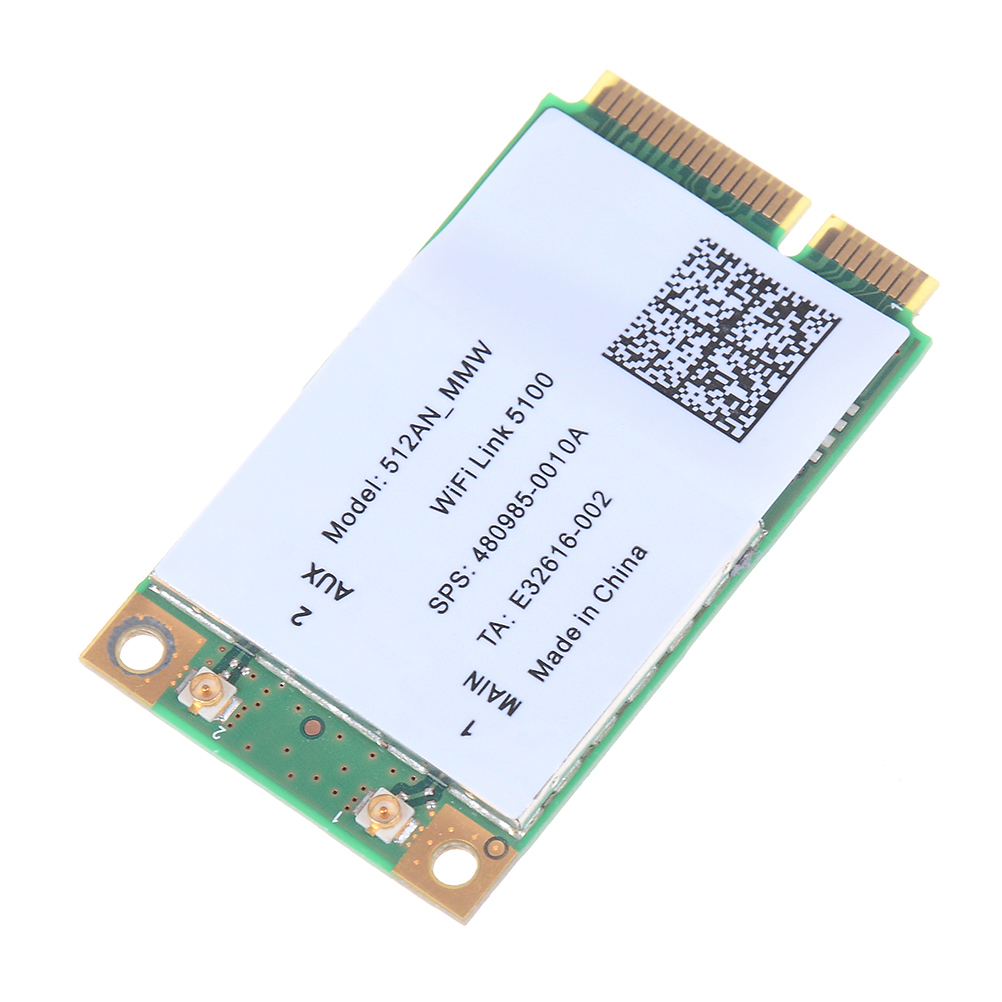 Card Mạng Không Dây Mini Pci-E 2.4 / 5ghz Cho Link 5100 Wifi 512an_mmw Csf