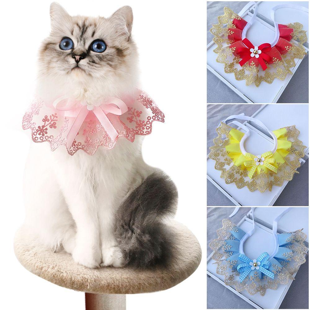 Khăn Choàng Cổ Đính Nơ Thời Trang Cho Thú Cưng