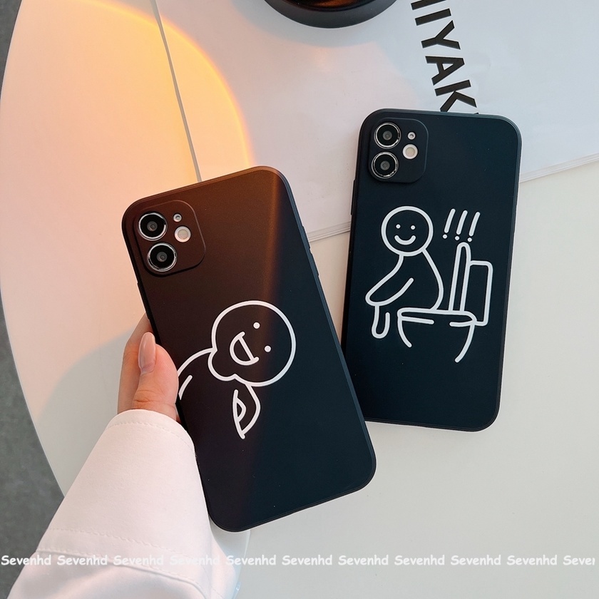 Ốp Điện Thoại Mềm Họa Tiết Đáng Yêu Cho iPhone 13 12 11 Pro Max SE2020 X XR Xs Max 7 8 6 6s Plus