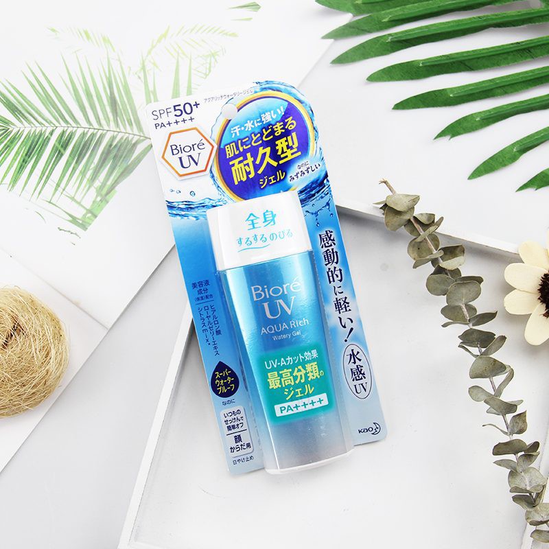 Kem Chống Nắng Biore UV Aqua Rich Watery Gel 90ml SPF 50 PA++++ - Mị Đẹp Authentic