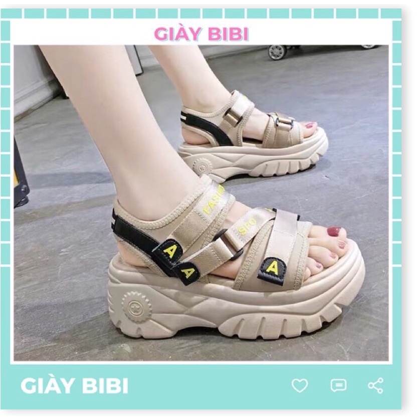 💗MILANO SHOES💗 SANĐAL ĐẾ BÁNH MÌ CHỮ A giá tại kho, đẹp thời trang mẫu mới nhất