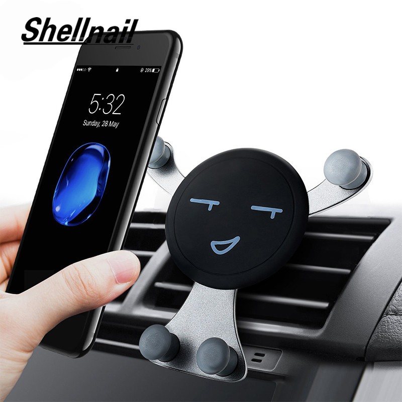 Car Air Air Smartphone Holder Smartphone GPS Gravity Universal Car Mobile Phone Auto Holder Car Assist