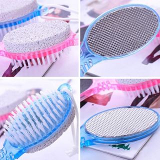 Bàn chải chà gót chân, tẩy tế bào chết 4 in 1
