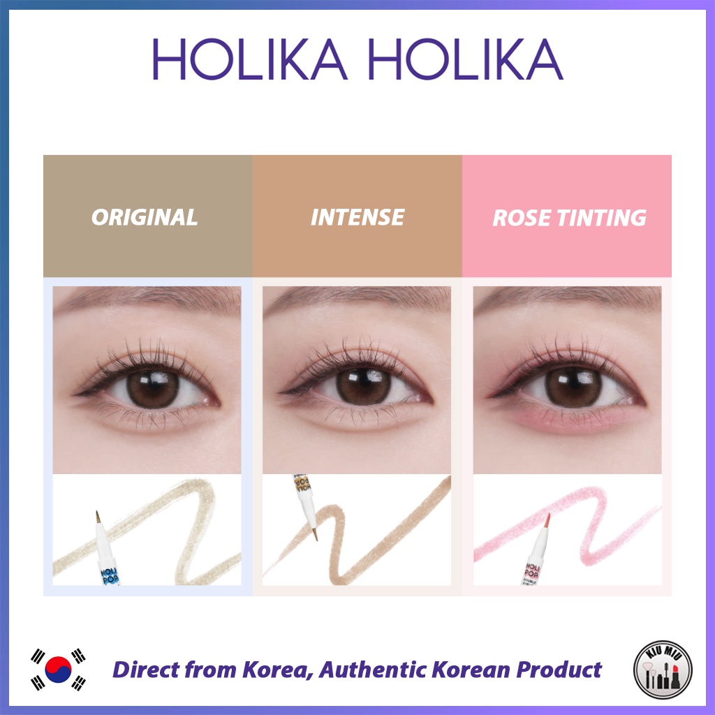 HOLIKA HOLIKA HOLIPOP DOUBLE EYELID LINER *ORIGINAL KOREA*