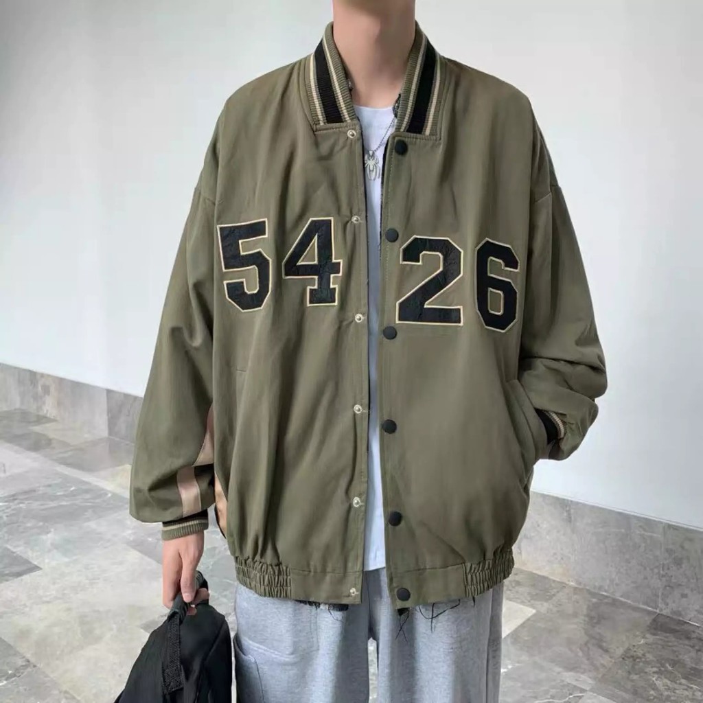 Áo Khoác Dù Nam Nữ Unisex - Áo Jacket Bombers In 54-26  Màu Siêu Hot - 3 Màu (có form rộng + kèm ảnh thật)