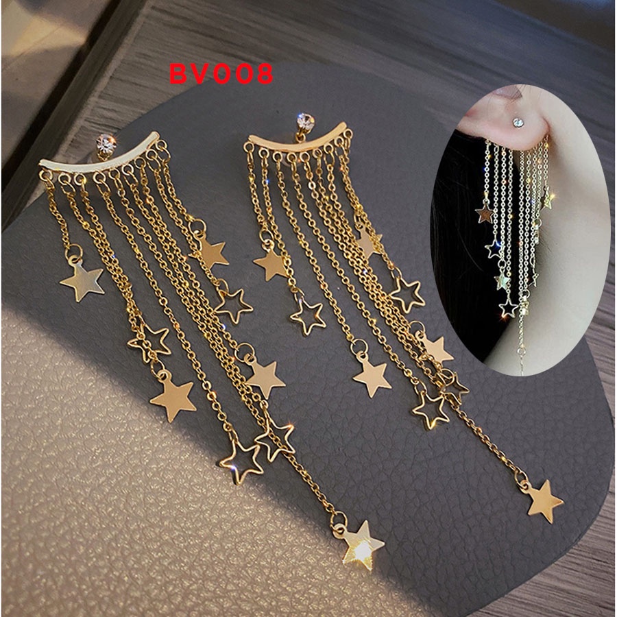 Bông Tai, Khuyên Tai, Bộ Sưu Tập Thời Trang Nữ, Phong Cách Hàn Quốc