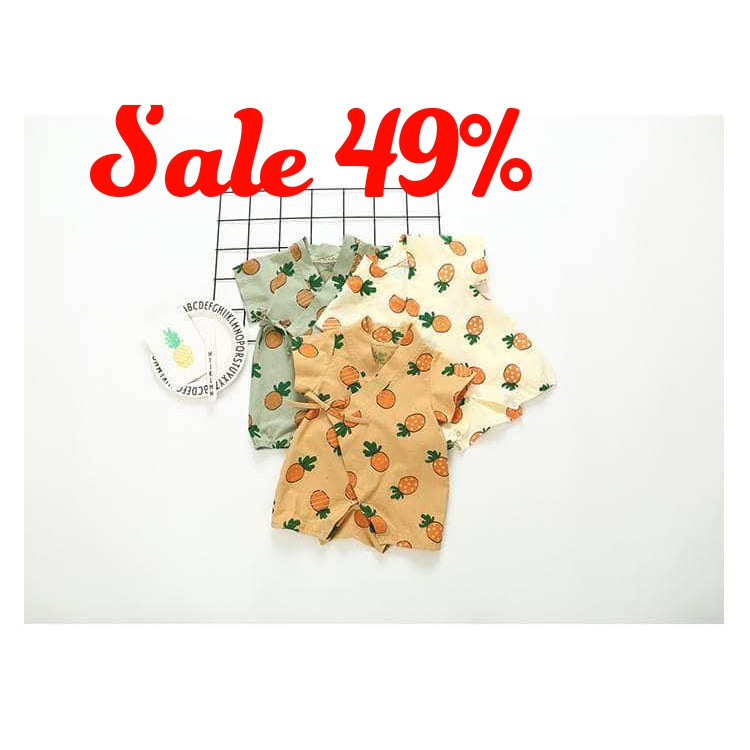 Bộ yukata mặc nhà cho bé