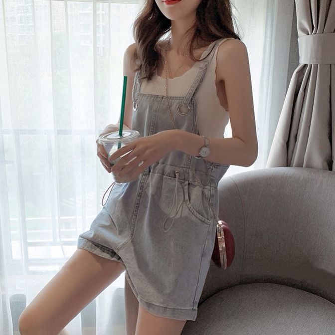 Quần Yếm Ngắn Co Giãn Tốt Kiểu Cao Bồi Thời Trang 2020 Cho Nữ | BigBuy360 - bigbuy360.vn