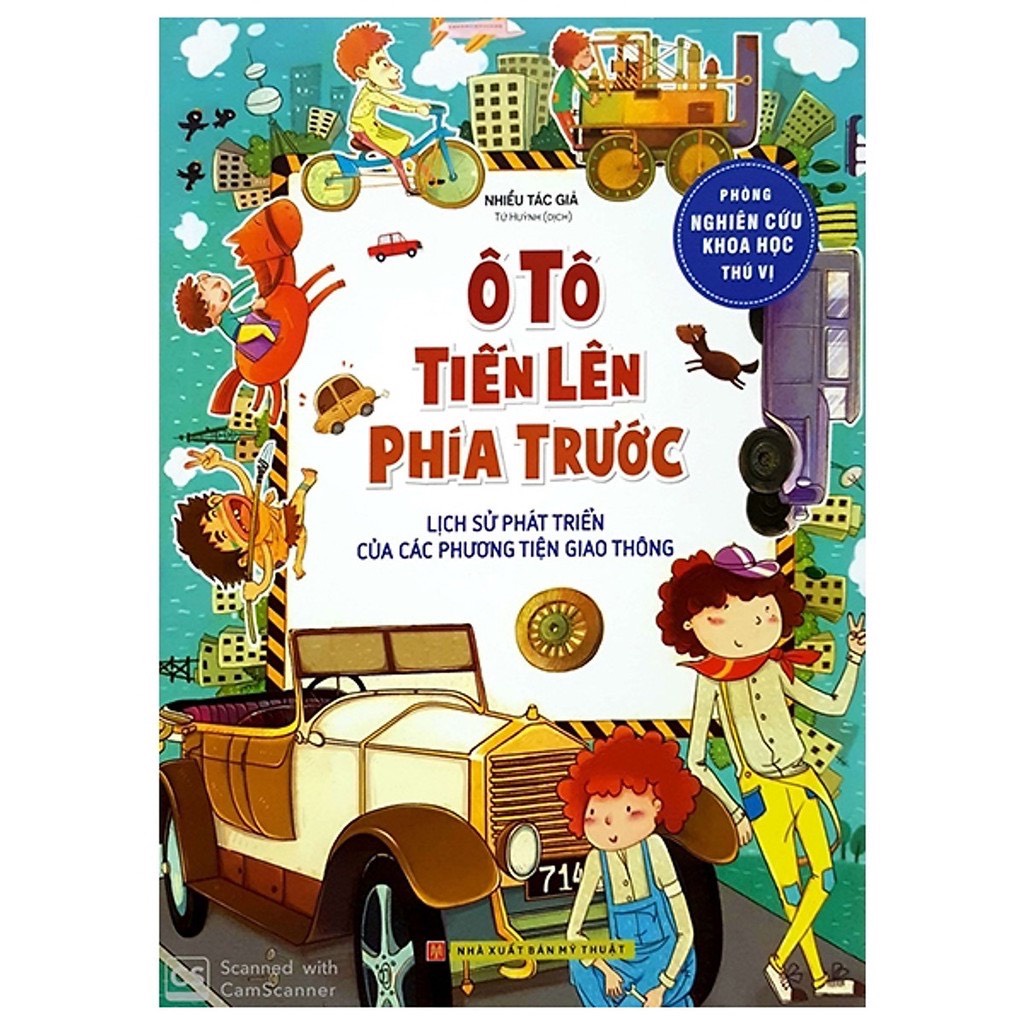 Sách - Phòng nghiên cứu khoa học thú vị - Ô tô tiến lên phía trước