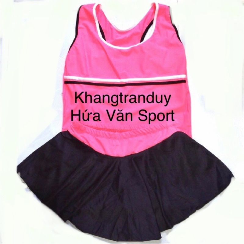 Bộ bơi váy nữ(có lót đùi trong)35-60kg