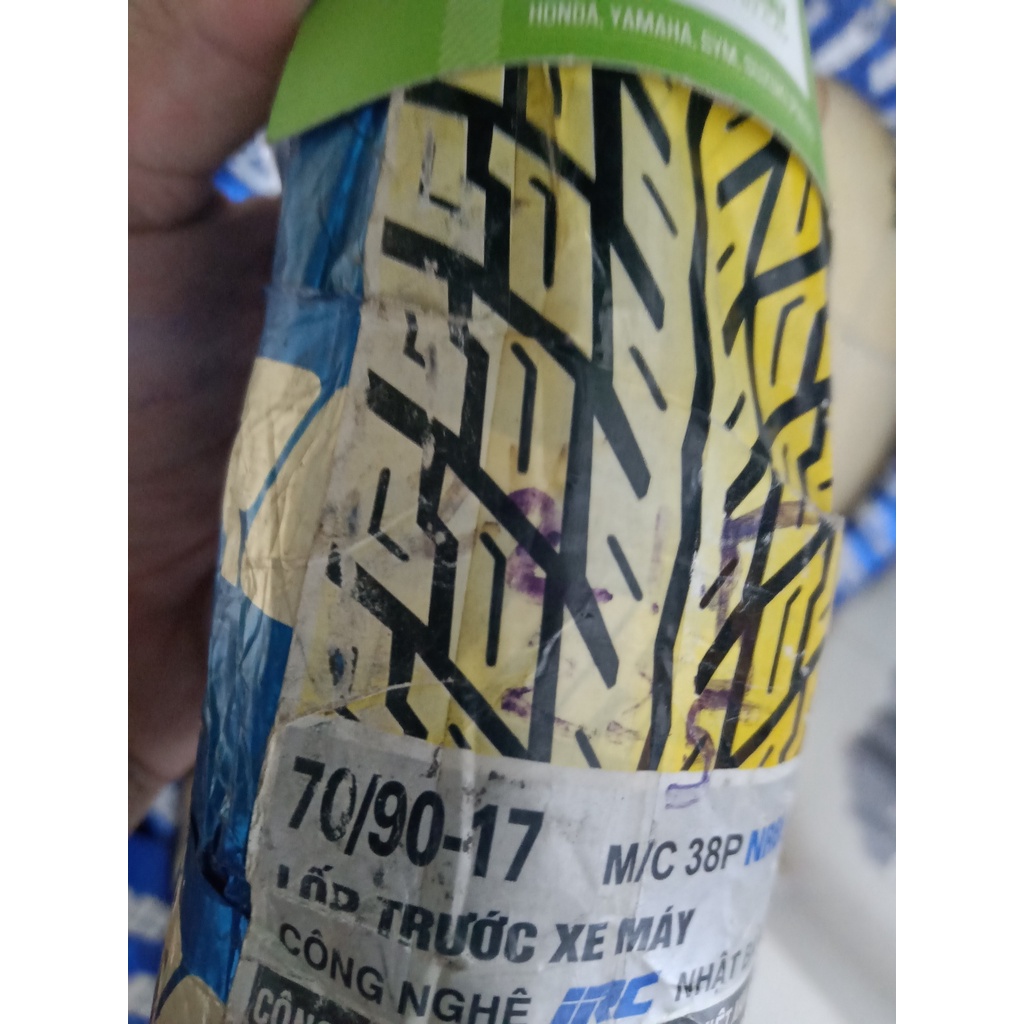 Vỏ INOUE (IRC)  70/90-17 TT có ruột trước RS