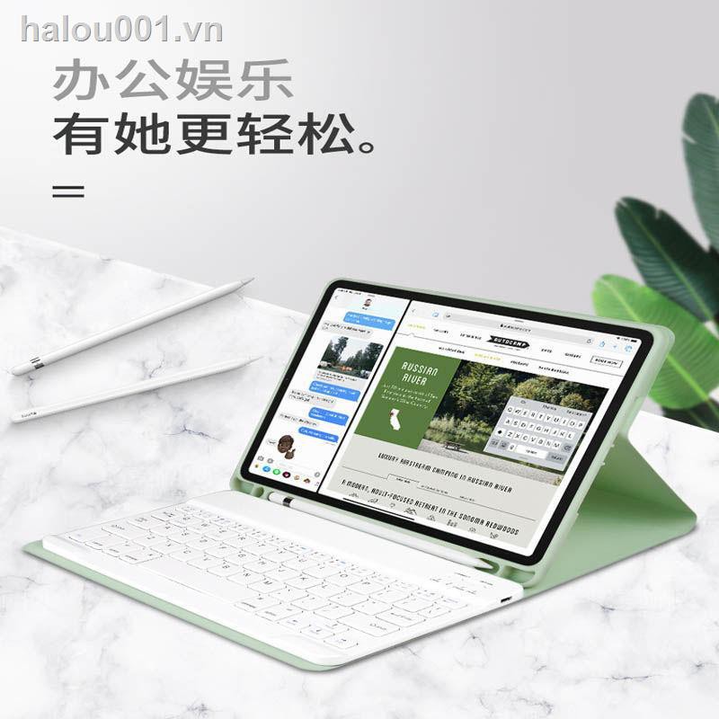 Bao Da Có Bàn Phím Chống Rơi Cho Ipad 10.2 Inch 9.7 + Bút Cảm Ứng Mini 2018 Air 11