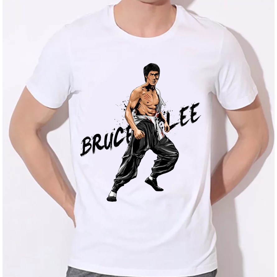 S1 áo thun hoạt hình Bruce Lee mới\n