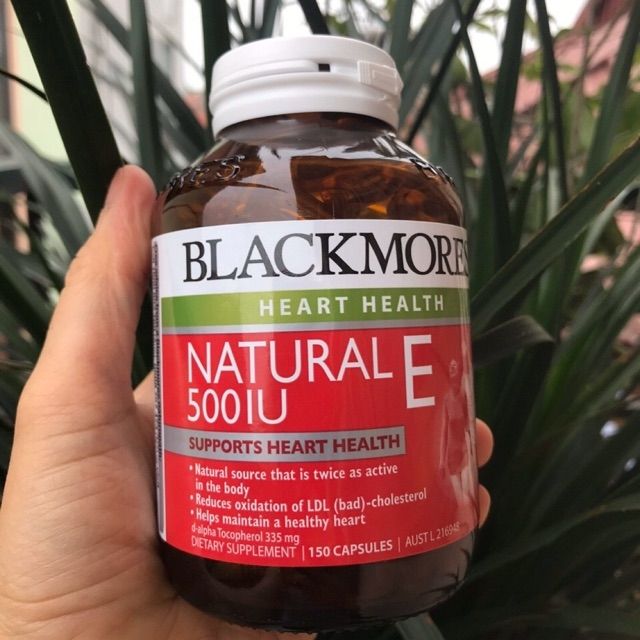 Viên uống vitamin e 500iu blackmore 150v
