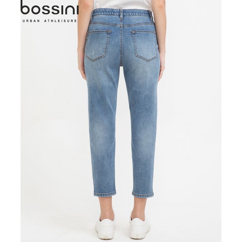 Quần jean dài sành điệu thời trang denim nữ Bossini 724103070