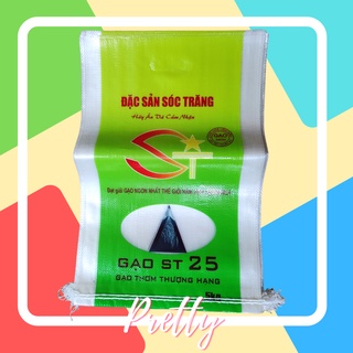 Túi đựng gạo ⭐free ship⭐ st25 pp màu sắc chi tiết đẹp dày chắc chắn