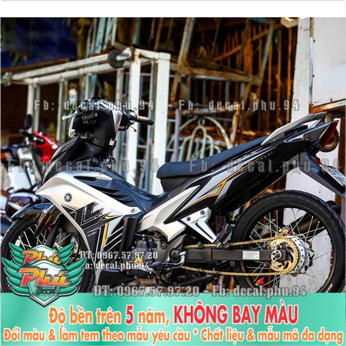 Tem rời EX 2011-2014 LC bạc đen (P) -1