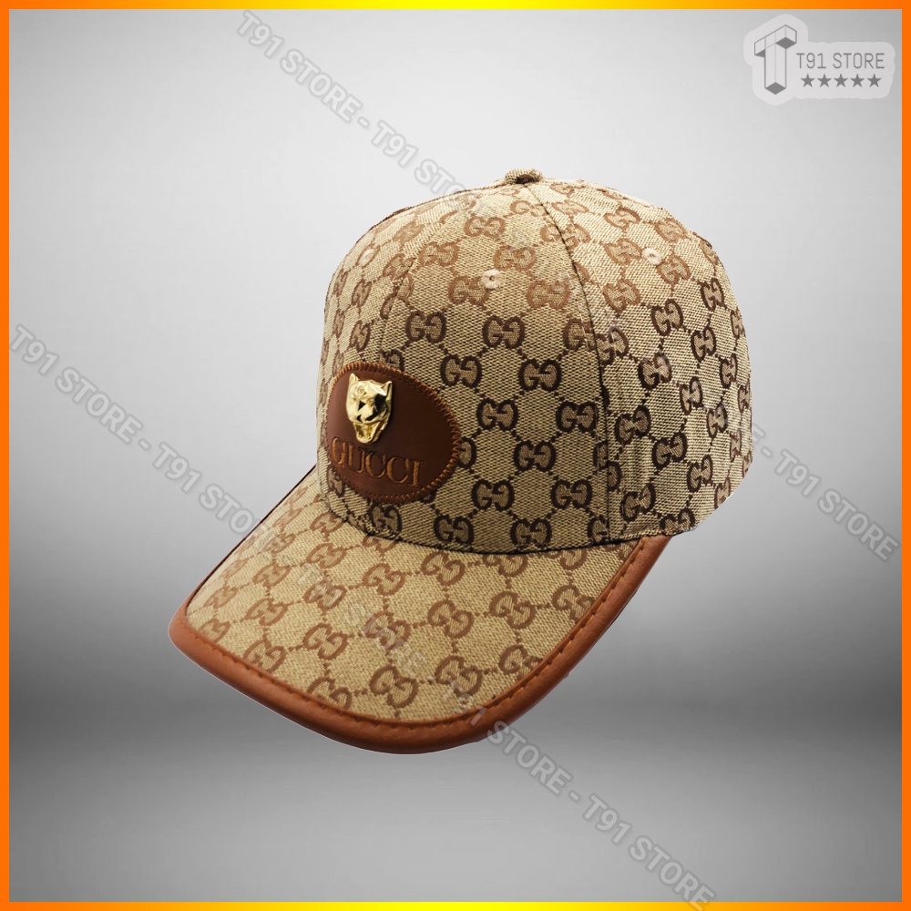 Mũ lưỡi trai GC logo đính sói nổi bật - Nón kết chất liệu cao cấp, phom dáng chuẩn Phù hợp với mọi người