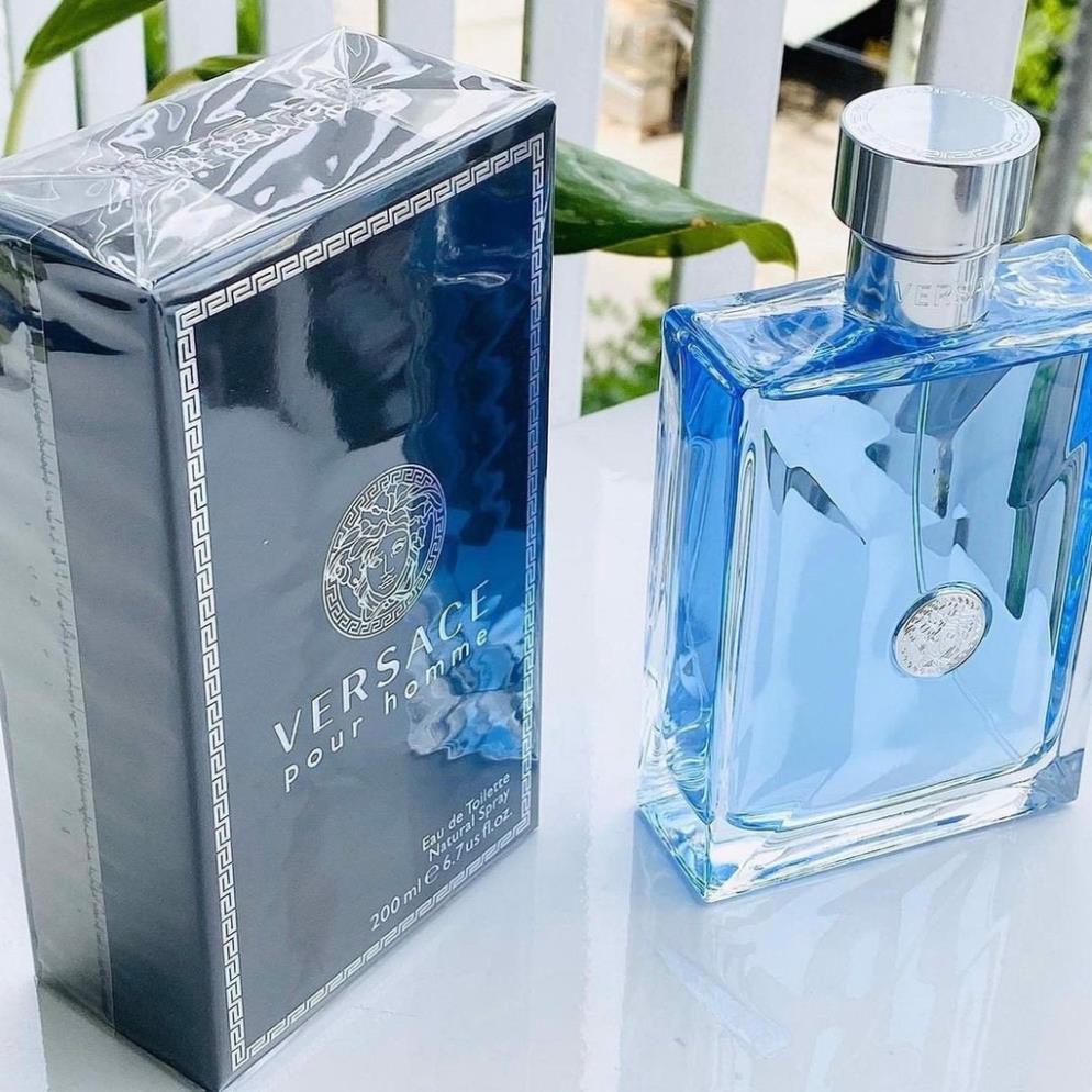 Nước hoa nam  Versace Pour Homme 100ml lưu hương lâu hương gỗ nồng nàn mạnh mẽ lịch lãm