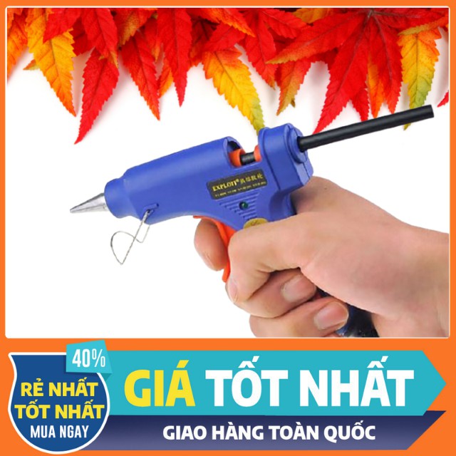 Súng Bắn Keo Có Công Tắc - Gọn, Nhẹ, Dễ Sử Dụng, Dùng Để Cố Định Những Chi Tiết Trên Các Sản Phẩm Handmade