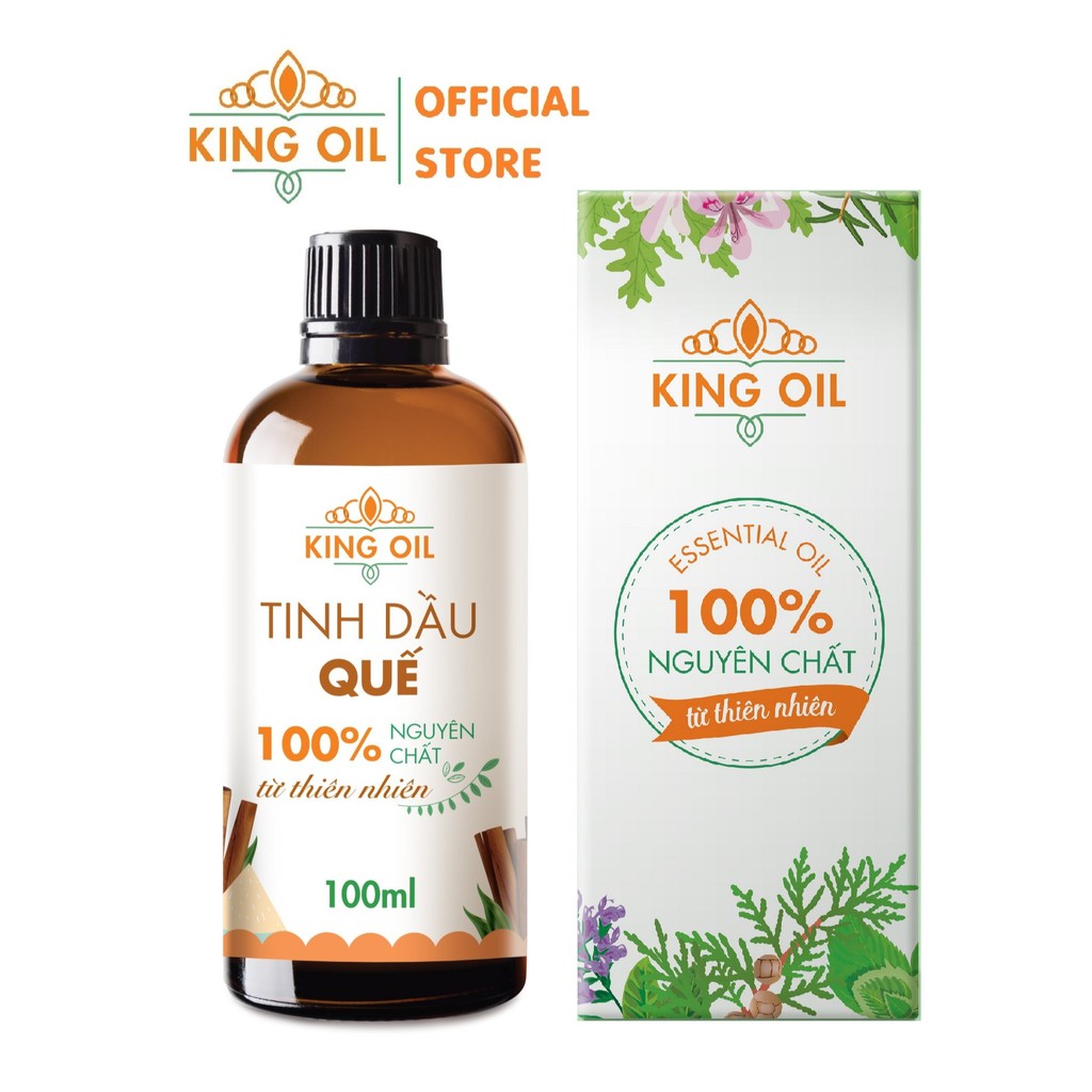 Tinh dầu quế nguyên chất Organic từ thiên nhiên, thơm phòng, thư giãn, đuổi muỗi