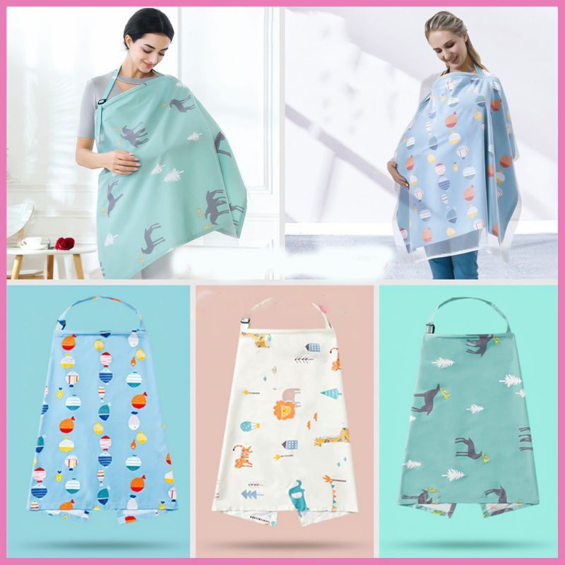 Khăn che bé bú chất liệu thoáng mát, che nắng, gió, bụi bẫn khi đi ra ngoài, hỗ trợ mẹ cho con bú chỗ đông người