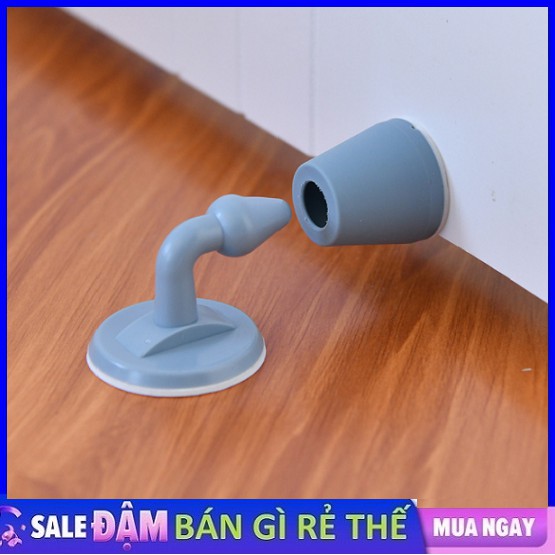 Nút chặn cửa hút cửa chống sập, kẹt tay giảm va đập