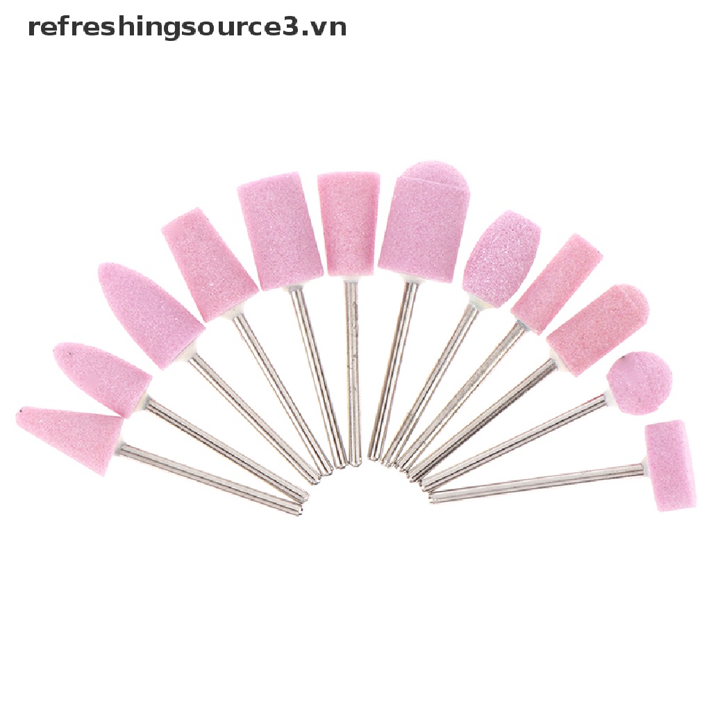 Bộ 12 Đầu Mài Móng Tay 2.35mm Chuyên Dụng