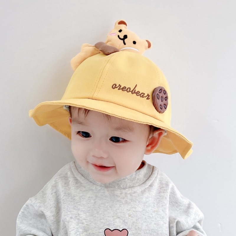 Mũ Gấu cute , Mũ Cho bé Trai