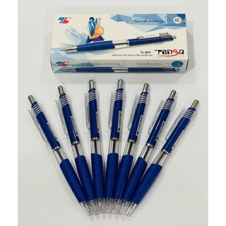 Bút bi tl-047 mực xanh hộp 10 cây