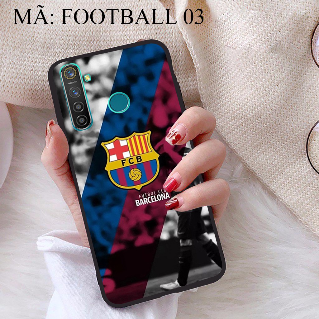 Ốp lưng Realme 5 Pro viền dẻo TPU BST CLB Bóng Đá