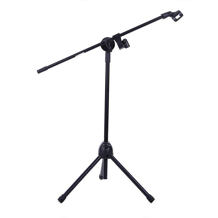 [GIAO NHANH 2H] Chân đế Micro đứng Boom Mic Stand kẹp được 2 micro dùng cho sân khấu / phòng thu / ca hát